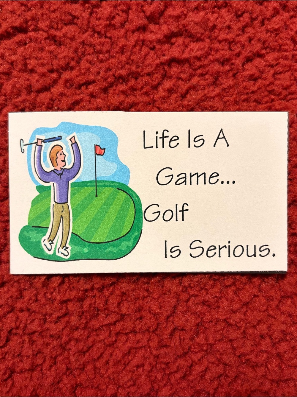 Life Is A Game magnet